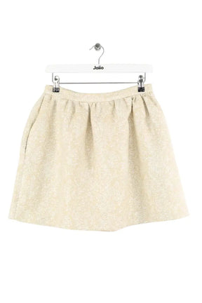 Mini jupe Tara Jarmon Doré en Polyester, taille L - Seconde Main
