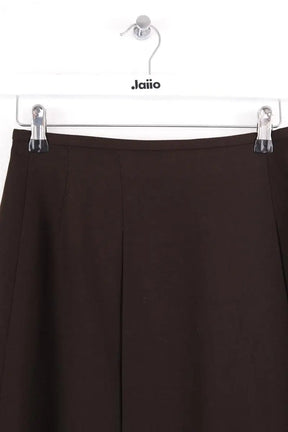 Mini jupe Tara Jarmon Marron en Synthétique