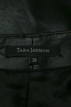 Mini jupe Tara Jarmon Noir en Cuir