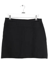 Mini jupe Tara Jarmon Noir en Synthétique, taille L - Seconde Main