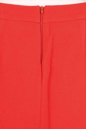 Mini jupe Tara Jarmon Rouge en Laine