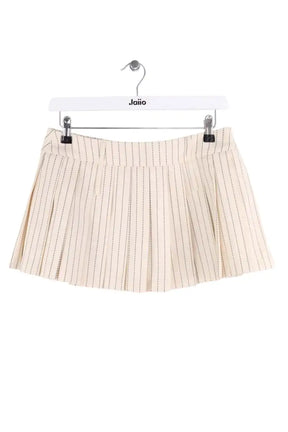 Mini jupe The Frankie Shop Beige en Synthétique, taille S - Seconde Main