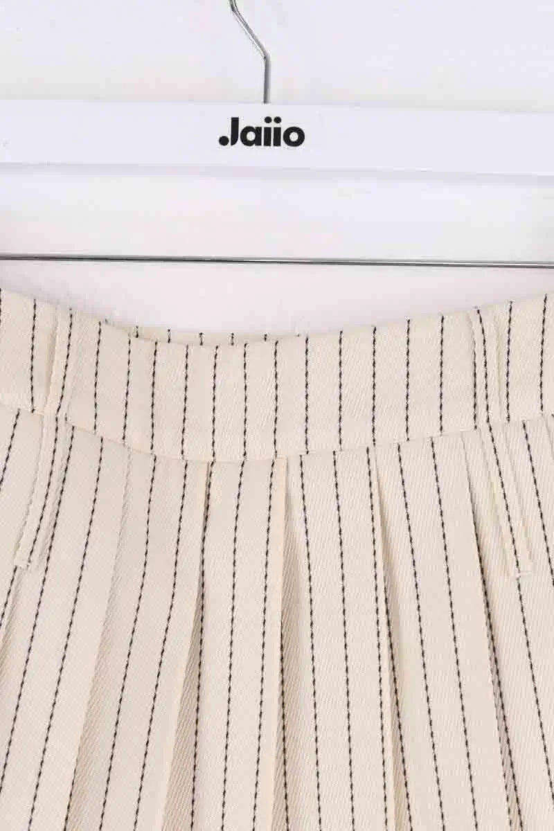 Mini jupe The Frankie Shop Beige en Synthétique