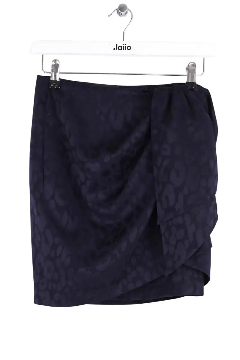Mini jupe The Kooples Marine en Synthétique, taille S - Seconde Main