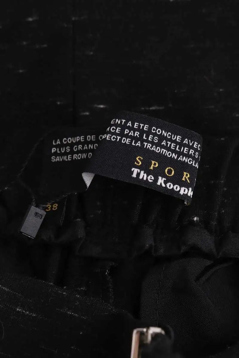 Mini jupe The Kooples Noir en Synthétique