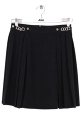 Mini jupe The Kooples Noir en Synthétique, taille S - Seconde Main