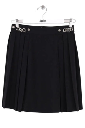 Mini jupe The Kooples Noir en Synthétique, taille S - Seconde Main