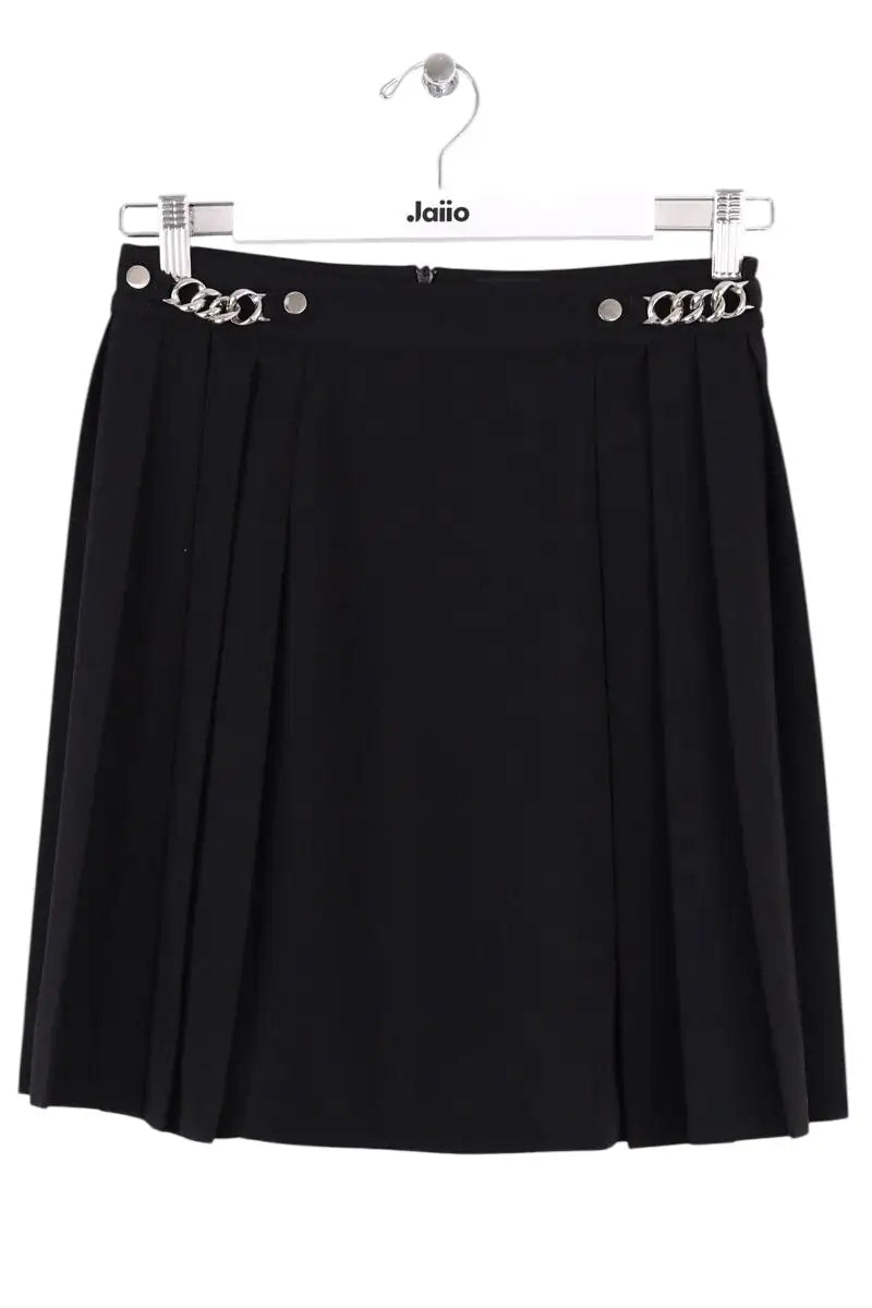 Mini jupe The Kooples Noir en Synthétique, taille S - Seconde Main