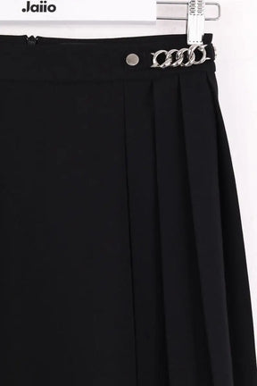 Mini jupe The Kooples Noir en Synthétique