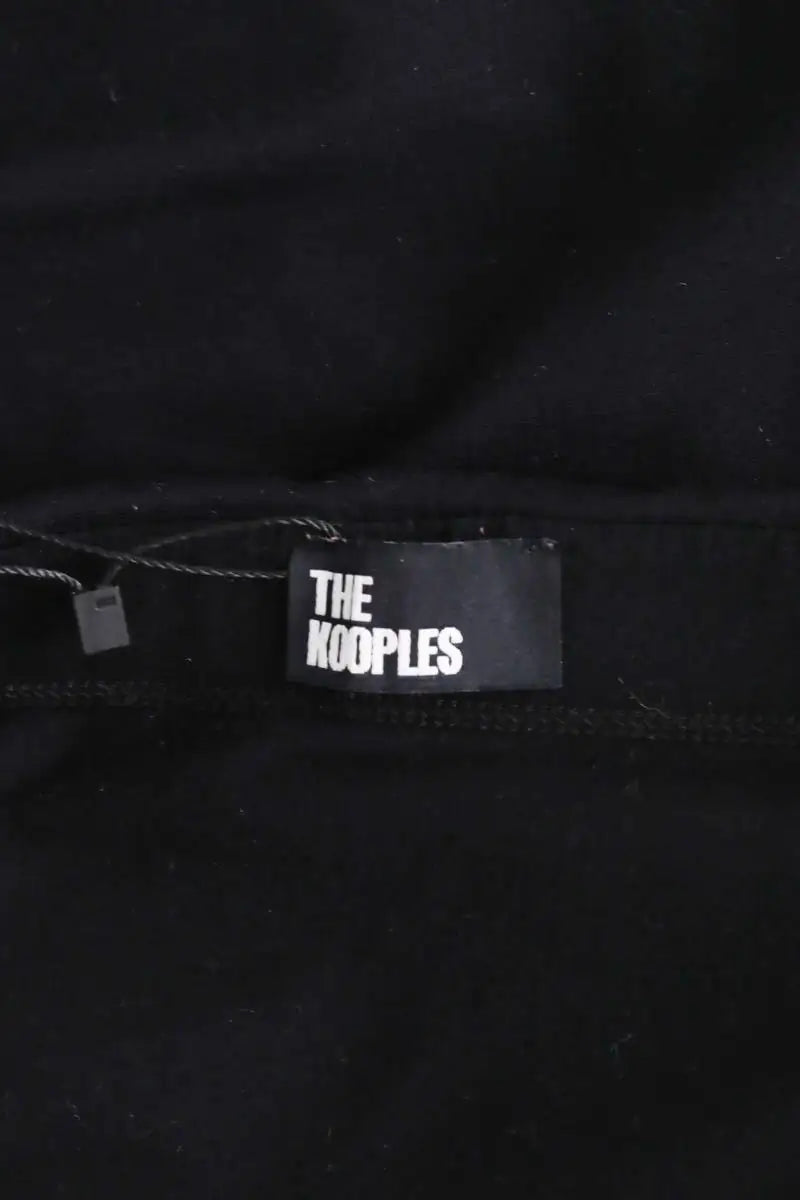 Mini jupe The Kooples Noir en Viscose
