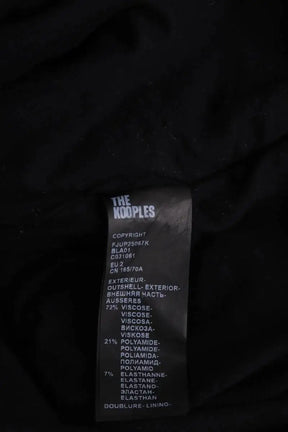 Mini jupe The Kooples Noir en Viscose