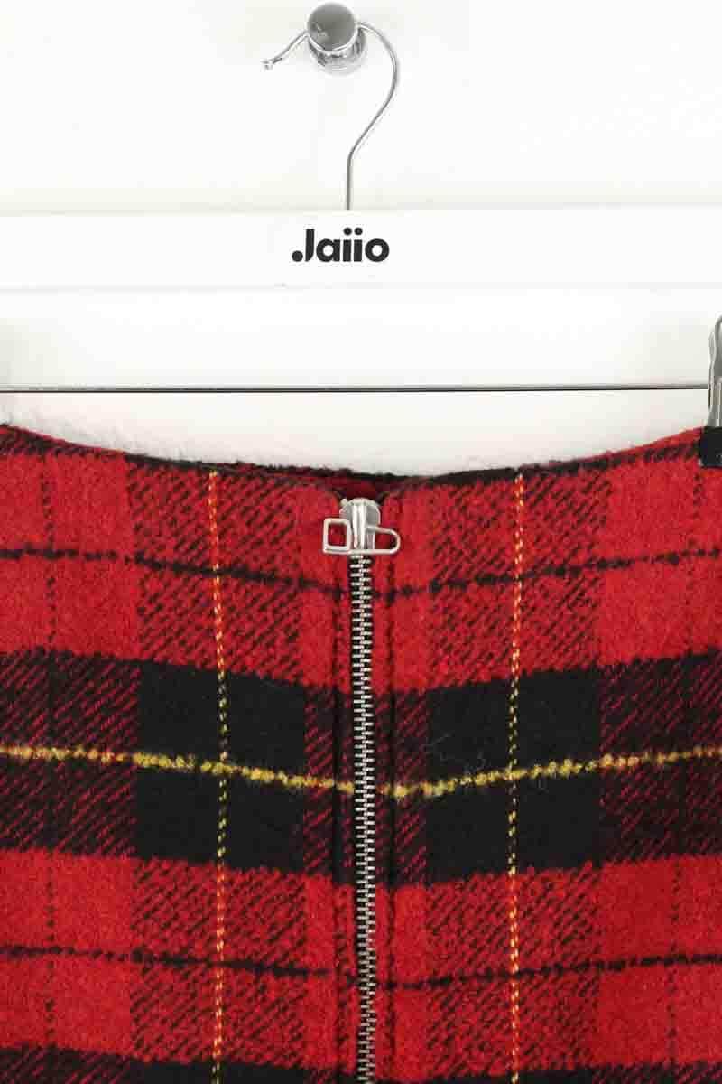 Mini jupe The Kooples Rouge en Polyester