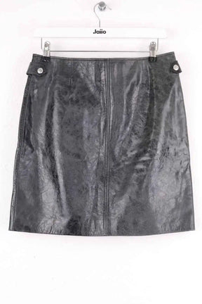 Mini jupe The Kooples Vert en Cuir