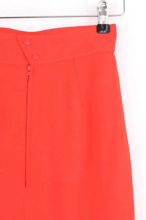 Mini jupe Thierry Mugler Orange en Viscose