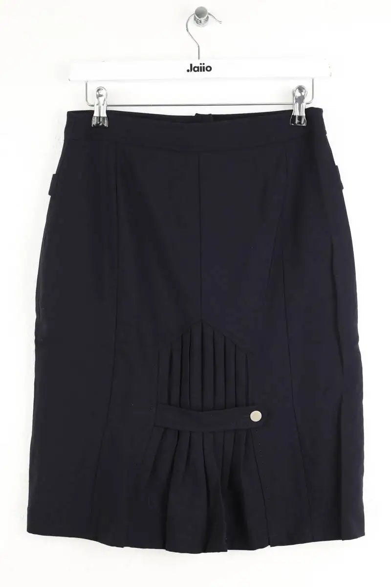 Mini jupe Valentino Noir en Laine