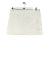 Mini jupe Vanessa Bruno Blanc en Coton, taille M - Seconde Main