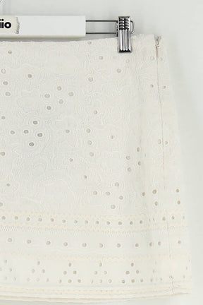 Mini jupe Vanessa Bruno Blanc en Coton