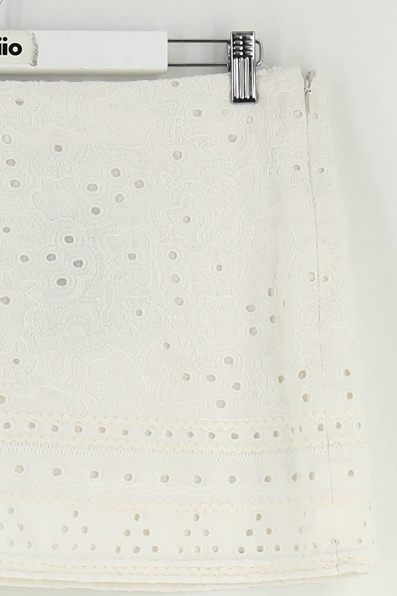 Mini jupe Vanessa Bruno Blanc en Coton