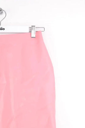 Mini jupe Versace Rose en Synthétique