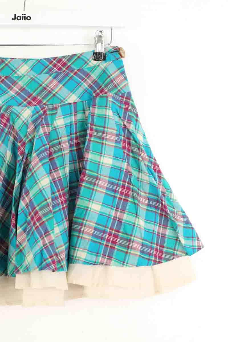 Mini jupe Vivienne Westwood Bleu en Coton