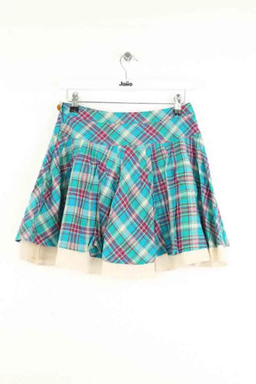 Mini jupe Vivienne Westwood Bleu en Coton