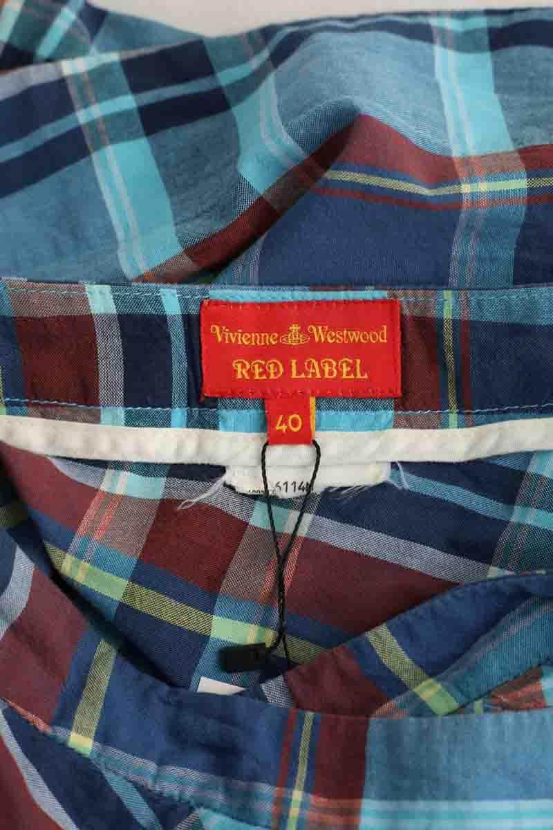 Mini jupe Vivienne Westwood Bleu en Coton