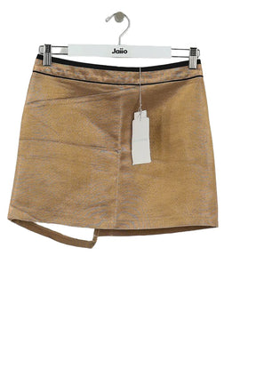 Mini jupe Zadig & Voltaire Argent en Coton, taille S - Seconde Main