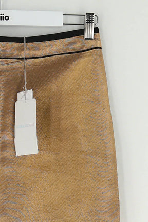 Mini jupe Zadig & Voltaire Argent en Coton