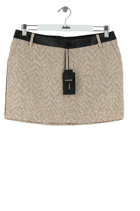 Mini jupe Zadig & Voltaire Beige en Coton, taille M - Seconde Main