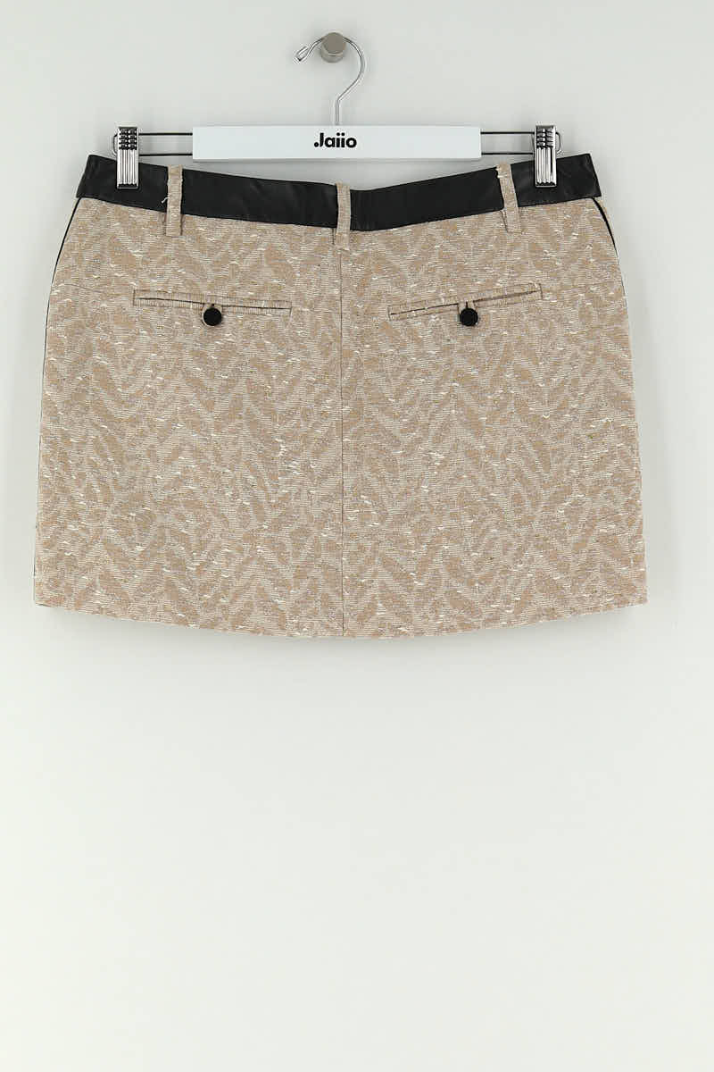 Mini jupe Zadig & Voltaire Beige en Coton