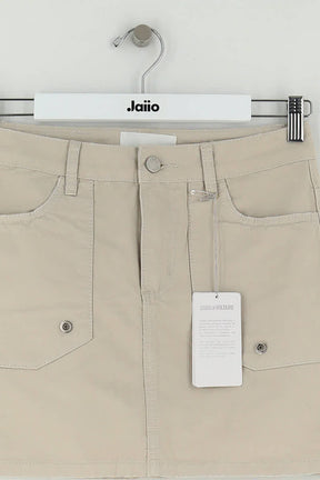 Mini jupe Zadig & Voltaire Beige en Coton