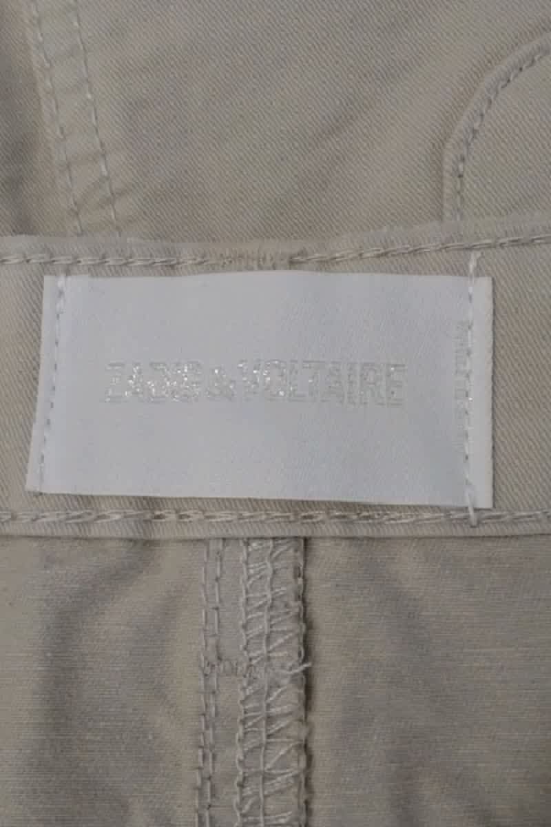 Mini jupe Zadig & Voltaire Beige en Coton