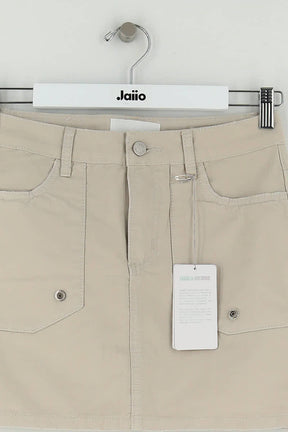 Mini jupe Zadig & Voltaire Beige en Coton