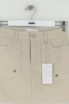 Mini jupe Zadig & Voltaire Beige en Coton