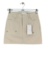 Mini jupe Zadig & Voltaire Beige en Coton, taille XS - Seconde Main
