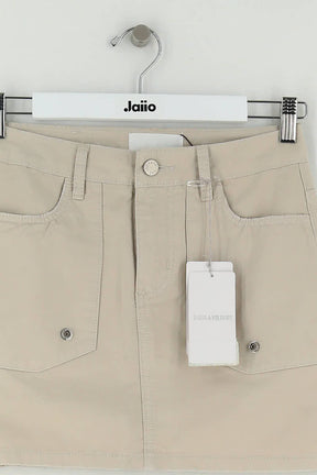 Mini jupe Zadig & Voltaire Beige en Coton