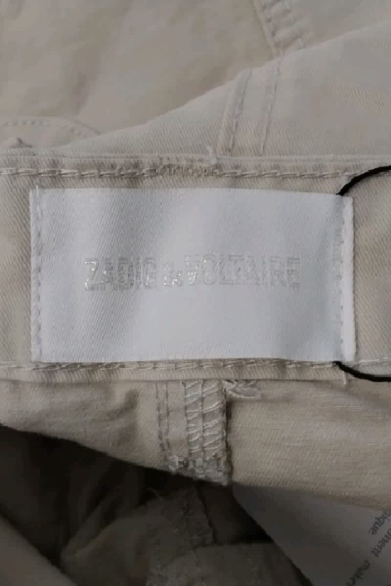Mini jupe Zadig & Voltaire Beige en Coton