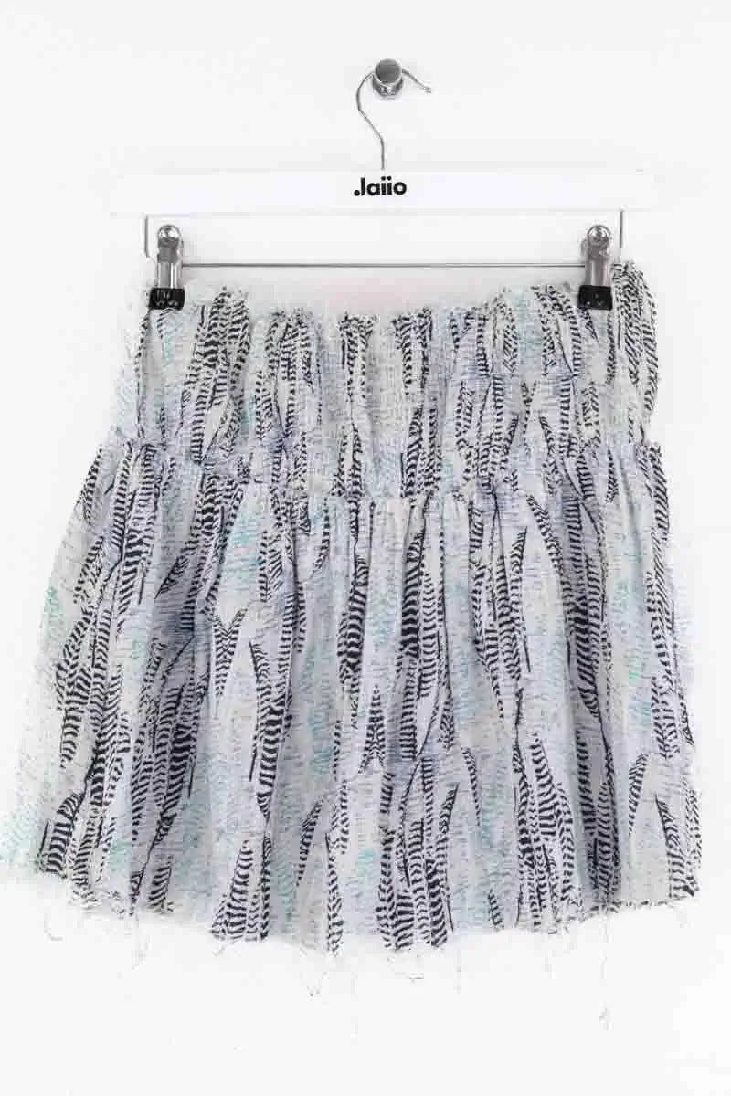 Mini jupe Zadig & Voltaire Blanc en Coton
