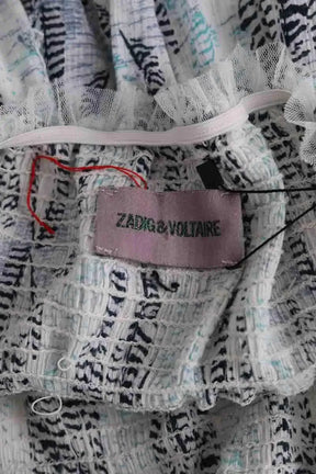 Mini jupe Zadig & Voltaire Blanc en Coton