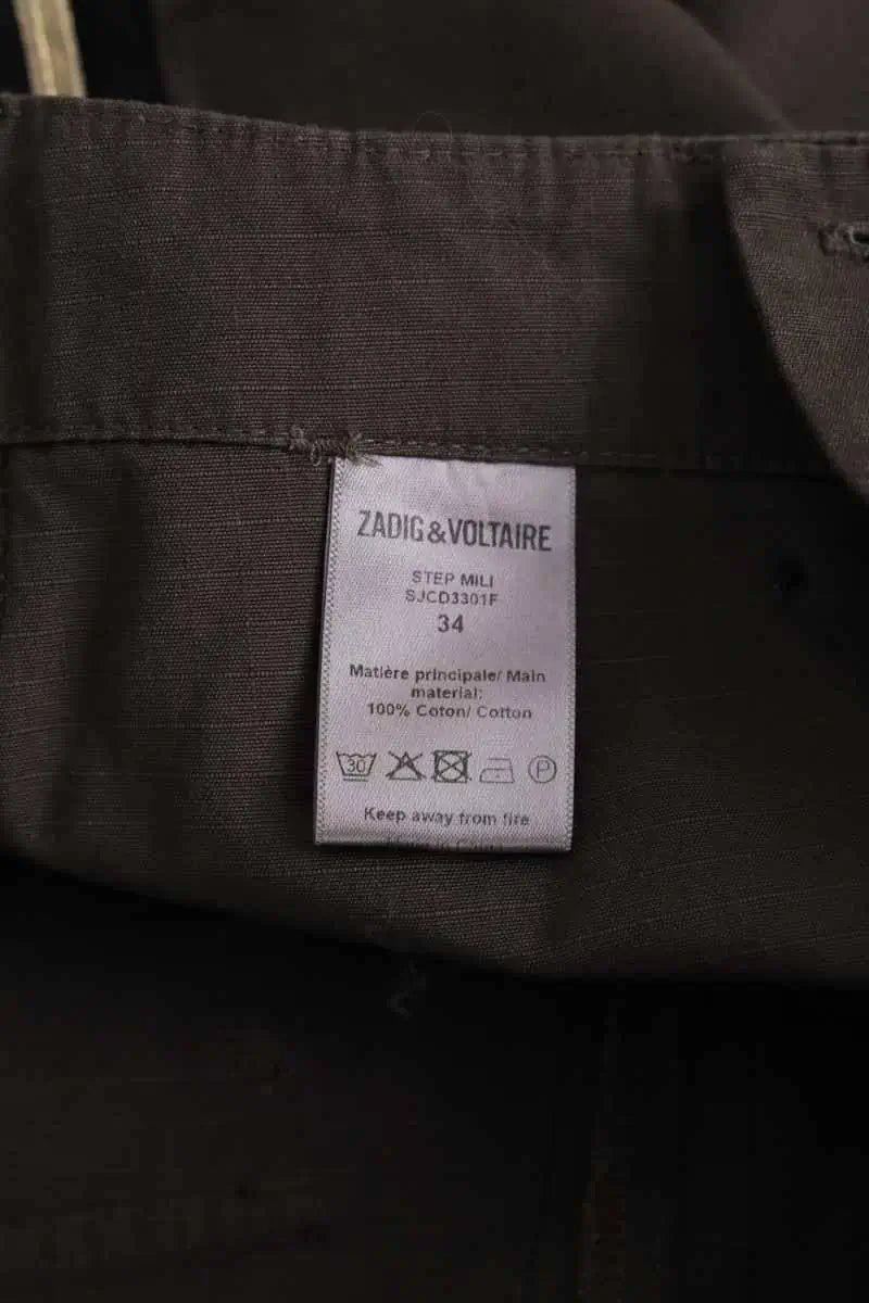 Mini jupe Zadig & Voltaire Bleu en Coton