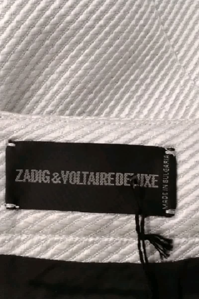 Mini jupe Zadig & Voltaire Doré en Coton