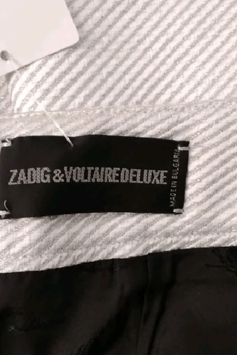 Mini jupe Zadig & Voltaire Doré en Coton