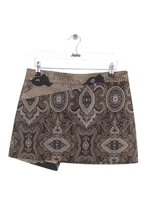 Mini jupe Zadig & Voltaire Doré en Synthétique, taille S - Seconde Main