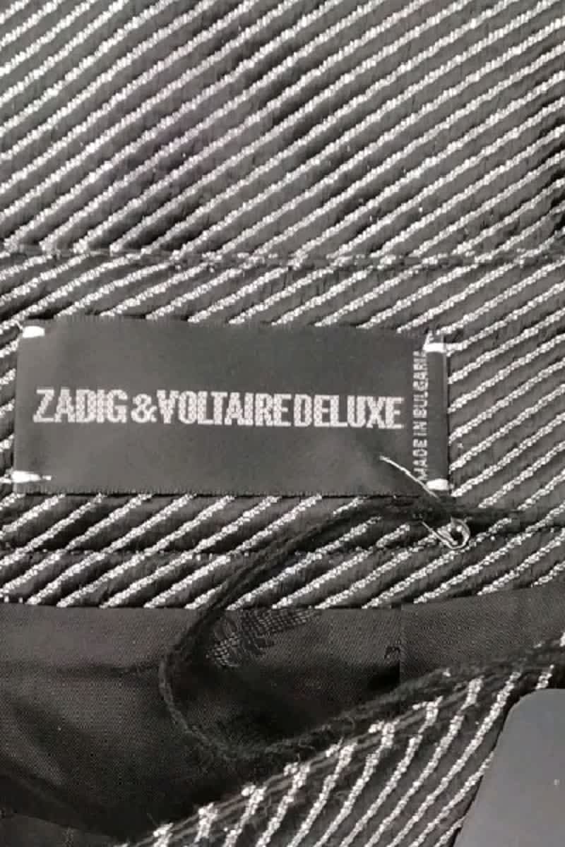 Mini jupe Zadig & Voltaire Noir en Coton