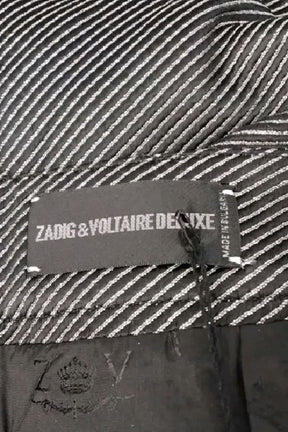Mini jupe Zadig & Voltaire Noir en Coton