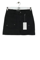 Mini jupe Zadig & Voltaire Noir en Coton, taille S - Seconde Main