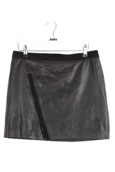 Mini jupe Zadig & Voltaire Noir en Cuir, taille M - Seconde Main