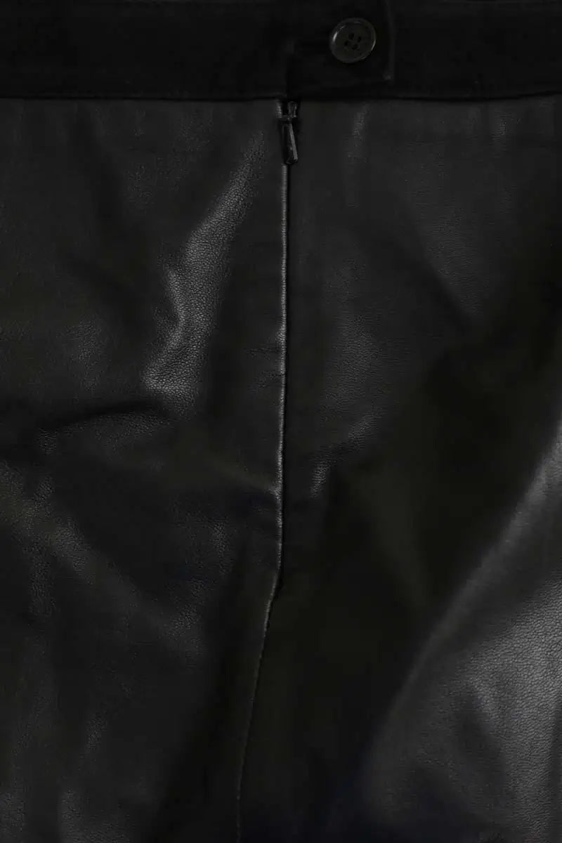 Mini jupe Zadig & Voltaire Noir en Cuir