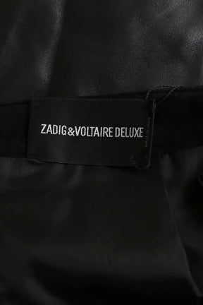 Mini jupe Zadig & Voltaire Noir en Cuir