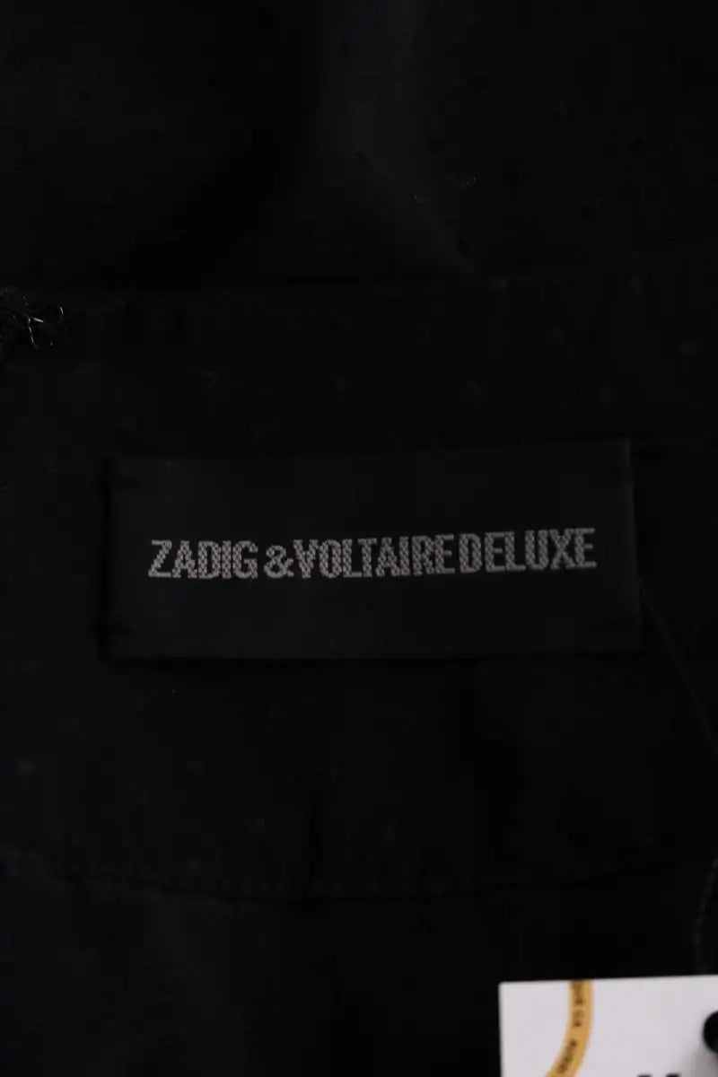 Mini jupe Zadig & Voltaire Noir en Synthétique